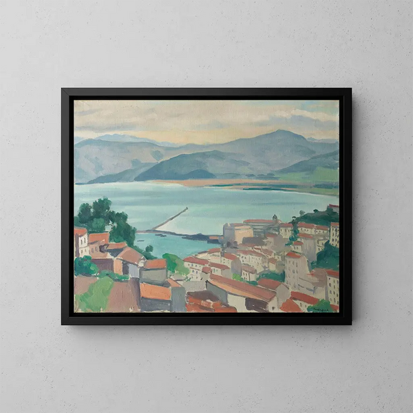 La Ville par temps clair - Albert Marquet — quadro incorniciato alla parete