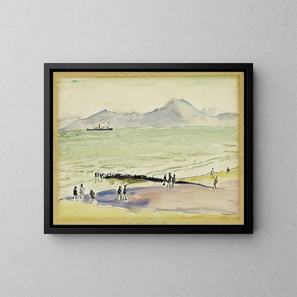 La digue de la Goulette - Albert Marquet — quadro incorniciato alla parete