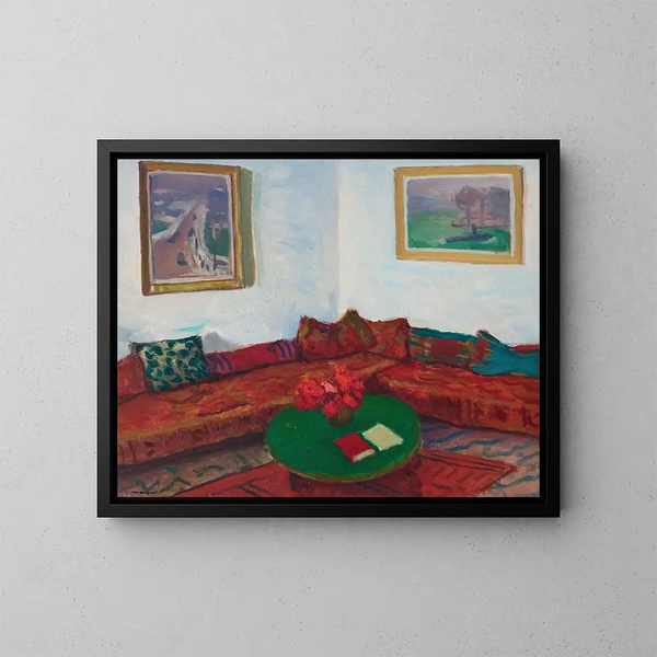 Le Divan - Albert Marquet — quadro incorniciato alla parete