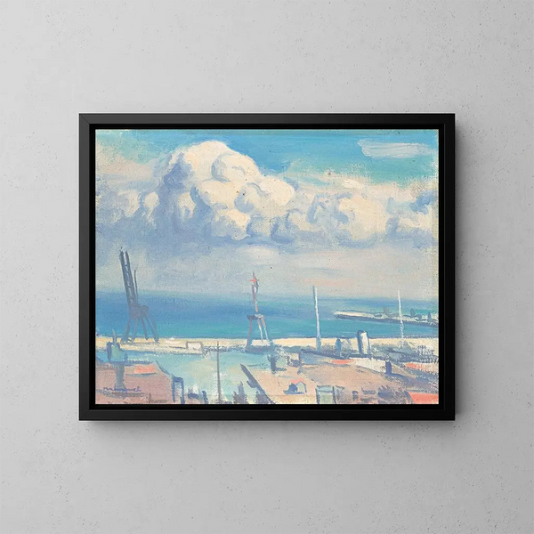 Le Nuage algérien - Albert Marquet — quadro incorniciato alla parete