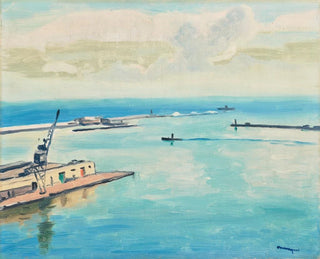 Le Port d'Alger - Albert Marquet — vista dell’opera