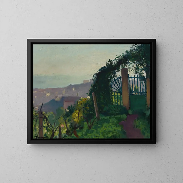 Le Portail dans la verdure - Albert Marquet — quadro incorniciato alla parete