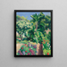 Le Jardin fleuri - Albert Marquet — quadro incorniciato alla parete