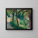 Il giardino di l'Estaque - Albert Marquet — quadro incorniciato alla parete