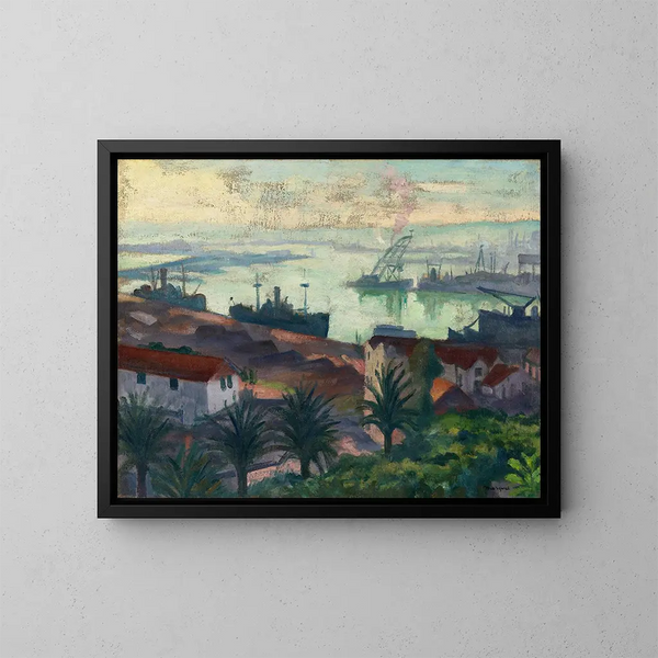 Le port par temps clair - Albert Marquet — quadro incorniciato alla parete