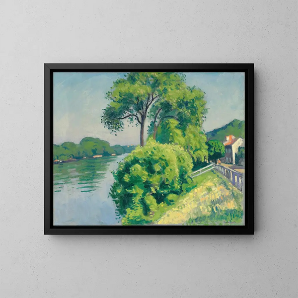 Le talus de La Frette - Albert Marquet — quadro incorniciato alla parete