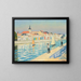 I pescatori con la lenza a La Chaume - Albert Marquet — quadro incorniciato alla parete