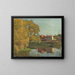 Maisons de Billancourt - Albert Marquet — quadro incorniciato alla parete