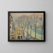 Case in demolizione, quai de Conti, Parigi - Albert Marquet — quadro incorniciato alla parete