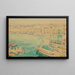Marsiglia - Albert Marquet — quadro incorniciato alla parete