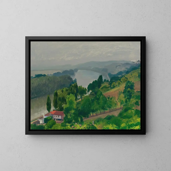 Mricourt Temps gris - Albert Marquet — quadro incorniciato alla parete