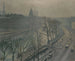 Parigi, il quai des Grands Augustins, crepuscolo - Albert Marquet — vista dell’opera
