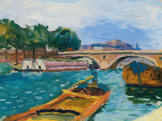 Ponte sul Senna a Parigi - Albert Marquet — vista dell’opera