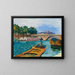 Ponte sul Senna a Parigi - Albert Marquet — quadro incorniciato alla parete