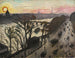 Parigi, quai del Louvre, sole d'inverno - Albert Marquet — vista dell’opera