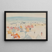 Plage des Sables-d'Olonne - Albert Marquet — quadro incorniciato alla parete