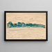 Poissy - Albert Marquet — quadro incorniciato alla parete