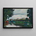 Poissy, i moli - Albert Marquet — quadro incorniciato alla parete