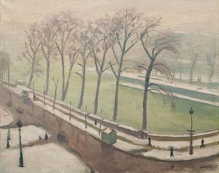 Pont Neuf sotto la neve - Albert Marquet — vista dell’opera