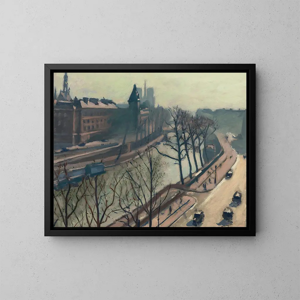 Pont Saint-Michel - Albert Marquet — quadro incorniciato alla parete