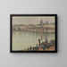 Porto di La Rochelle - Albert Marquet — quadro incorniciato alla parete