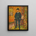 Ritratto di André Rouveyre - Albert Marquet — quadro incorniciato alla parete