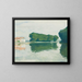 Samois-sur-Seine - Albert Marquet — quadro incorniciato alla parete