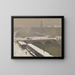 Inverno sulla Senna - Albert Marquet — quadro incorniciato alla parete