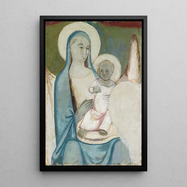 La Vierge et l'Enfant - Albert Müller — quadro incorniciato alla parete