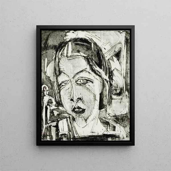 Ursuline II - Albert Müller — quadro incorniciato alla parete