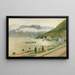 Il Lago di Lugano - Albert Nikolaïevitch Benois — quadro incorniciato alla parete