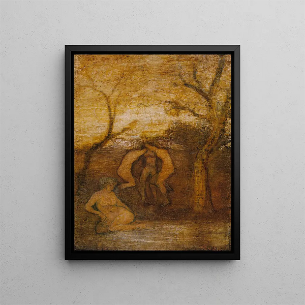 Dryades dansantes - Albert Pinkham Ryder — quadro incorniciato alla parete