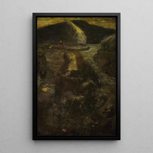 Canzone passeggera - Albert Pinkham Ryder — quadro incorniciato alla parete