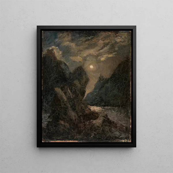 La Lorelei - Albert Pinkham Ryder — quadro incorniciato alla parete