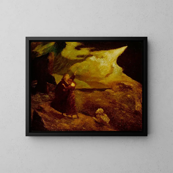 La Tempête - Albert Pinkham Ryder — quadro incorniciato alla parete