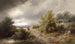 Tempesta Imminente - Albert Rieger — vista dell’opera