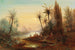 Sera sul Nilo - Albert Rieger — vista dell’opera