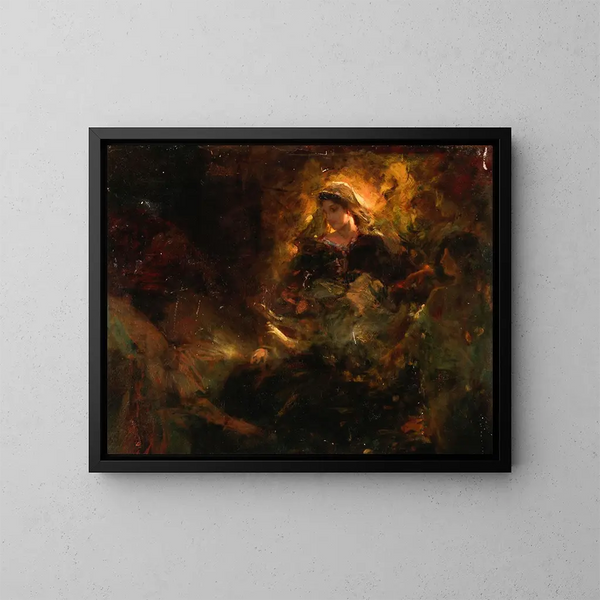 Vision - Albert Ritzberger — quadro incorniciato alla parete