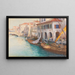 sul Grande Canale a Venezia - Albert Stagura — quadro incorniciato alla parete