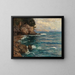 Rochers de Capri - Albert Wenk — quadro incorniciato alla parete