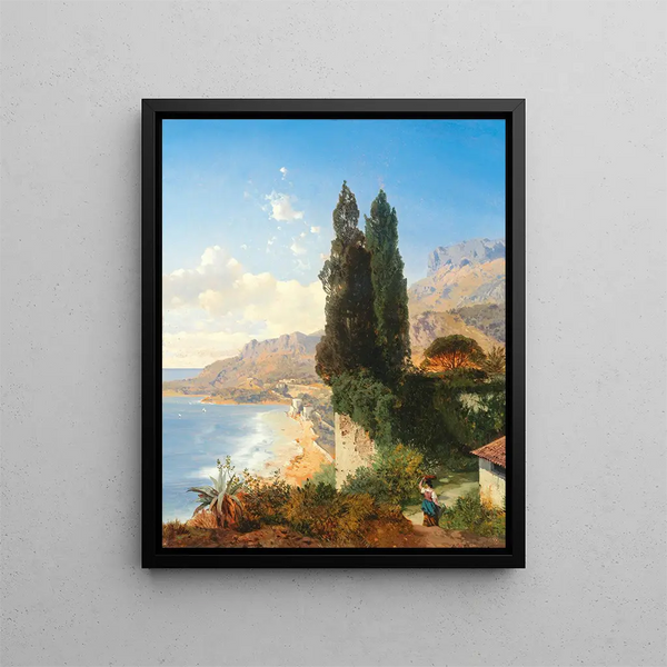Match di Monaco a Nizza - Albert Zimmermann — quadro incorniciato alla parete