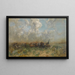 La Déroute - Alberto Pasini — quadro incorniciato alla parete