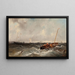 Tirant le filet - Albertus van Beest — quadro incorniciato alla parete