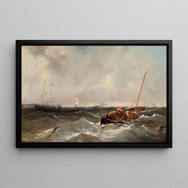 Albertus Van Beest - Hauling the Net.webp