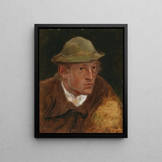 Albin Egger Lienz - Simon Moser Studie zu Das Kreuz.webp