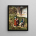 Lot e le sue figlie - Albrecht Dürer — quadro incorniciato alla parete