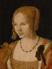 Ritratto di una giovane donna veneziana - Albrecht Dürer — vista dell’opera