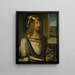 Autoritratto - Albrecht Dürer — quadro incorniciato alla parete