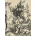 Riproduzione del dipinto Sant'Agostino in penitenza - Albrecht Dürer