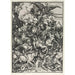 Riproduzione del dipinto I Quattro Cavalieri dell'Apocalisse - Albrecht Dürer